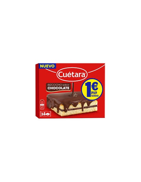 BIZCOCHO CUETARA CHOCOLATE 112G