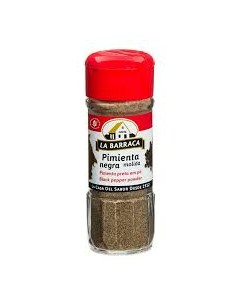 PIMIENTA NEGRA MOLIDA LA BARRACA 40G