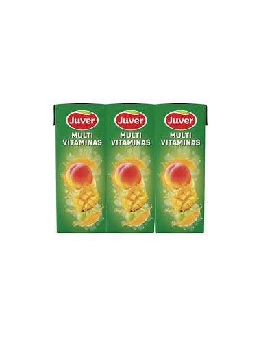 ZUMOS MULTIVITAMINAS JUVER 3X200ML