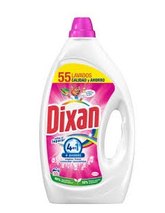 DETERG. LIQ. DIXAN GEL ADIOS/SEPARAR 55D 2.75L