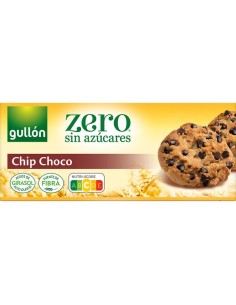GALLETAS CHIPS ZERO PEPITAS CHOCO GULLON 125G