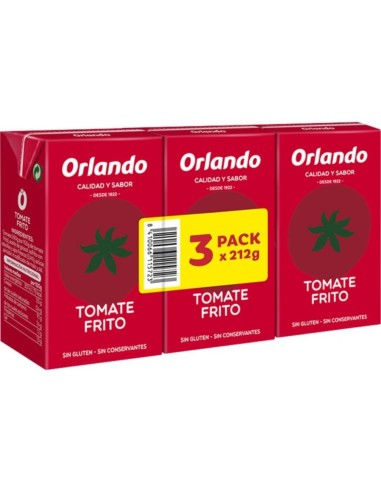 TOMATE FRITO ORLANDO BRIK 3X212G