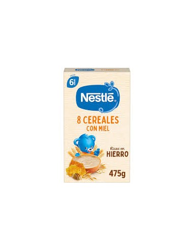 PAPILLA 8 CEREALES C/MIEL NESTLE 475G