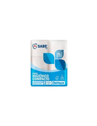 PAPEL HIGIENICO COMPACTO EXTRALARGO IFA 2C 6U