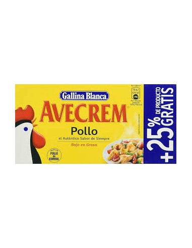 CALDO POLLO AVECREM PAST/8+2U