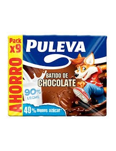 BATIDO CACAO PULEVA 9X200ML