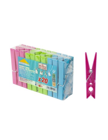 PINZAS PLAST. GIGANTE ROZENBAL 20U