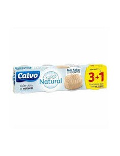 ATUN CALVO SUPER NATURAL 3+1GRATIS