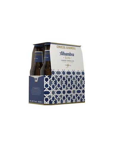 CERVEZA ALHAMBRA S/A 6X25CL