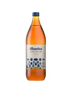 CERVEZA ALHAMBRA S/ALC BT/1L