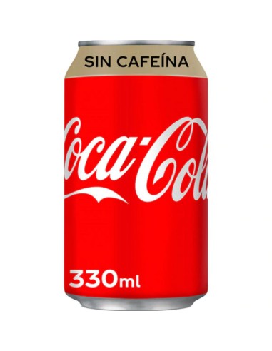 COCA COLA SIN CAFEINA LT/33CL