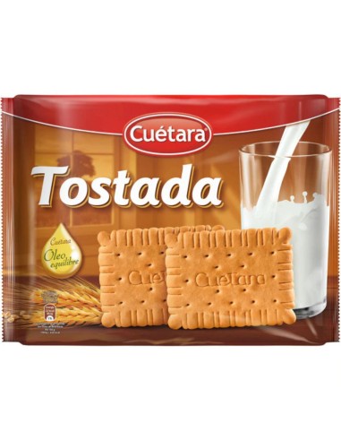 GALLETA CUETARA TOSTADA 4X200G