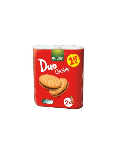 GALLETAS GULLON DUO CHOC 2X145G