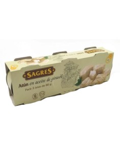 ATUN MIGAS SAGRES A/GIRASOL 3X70G