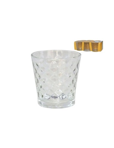 VASOS DIAMOND CRISTAL 6X260ML