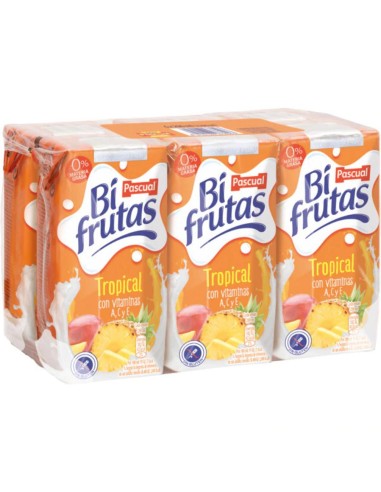 BIFRUTAS PASCUAL TROPICAL 6x200ML