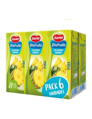 DISFRUTA PIÑA JUVER P6X200ML
