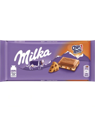 CHOCOLATE MILKA CHIPS AHOY 100G