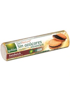 GALLETAS CHOCO ZERO S/AZUC. SANDWICH GULLON 250G 2