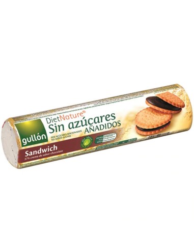 GALLETAS CHOCO ZERO S/AZUC. SANDWICH GULLON 250G