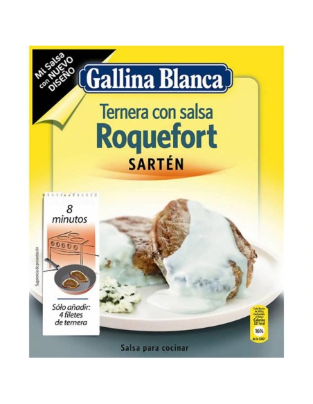 SALSA ROQUEFORT GALLINA BLANCA SB/23G