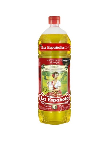 ACEITE OLIVA SUAVE LA ESPAÑOLA 0.4º 1L