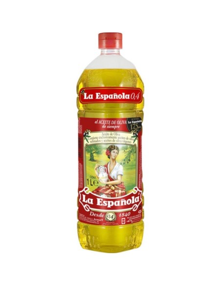 ACEITE OLIVA SUAVE LA ESPAÑOLA 0.4º 1L