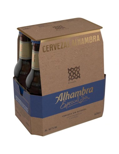 CERVEZA ALHAMBRA S/A 6X25CL