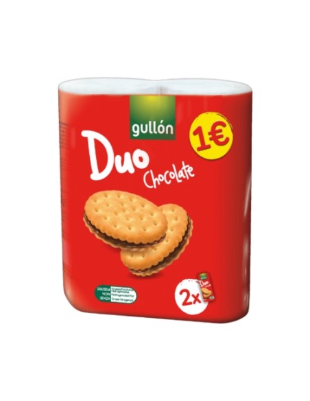 GALLETAS GULLON DUO CHOC 2X145G