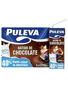BATIDO CHOCOLATE PULEVA CRISTAL 200ML 2