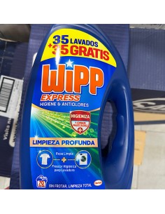 DETERG. LIQ. ANTI-OLORES WIPP GEL 35+35D 1.575L 2