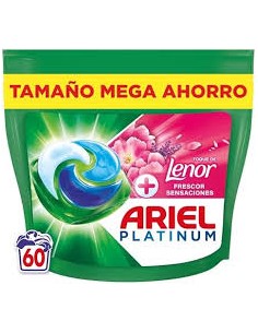 DETERG. LIQ. ARIEL PLATINUM LENOR 12CAPS 2