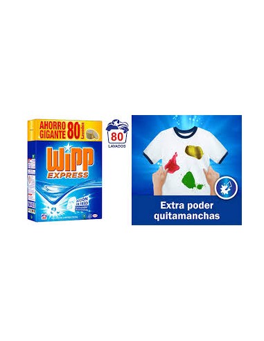 DETERG. POLVO WIPP EXPRESS 80D 4K