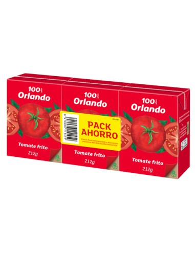 TOMATE FRITO ORLANDO BRIK 3X212G