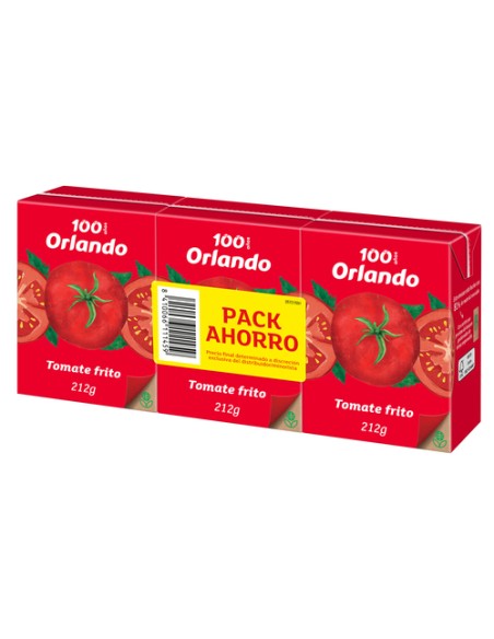TOMATE FRITO ORLANDO BRIK 3X212G