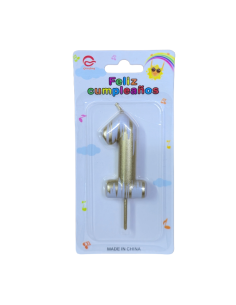 VELA NUMERO 1 ORO