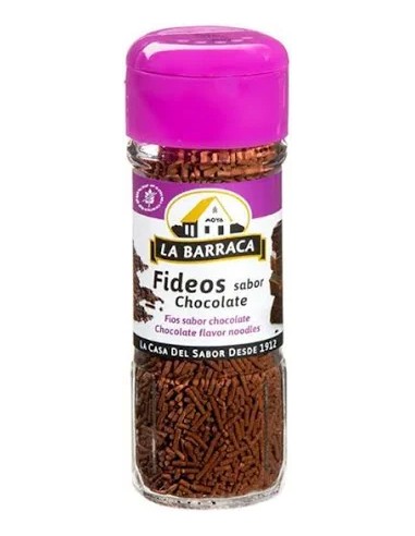 FIDEOS CHOCOLATE LA BARRACA 55G
