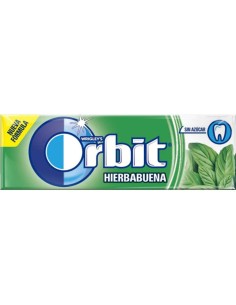CHICLE ORBIT GRAGEAS 10U/14G
