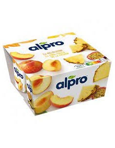 YOGUR MELOC/PIÑA/MAN ALPRO 4X125G