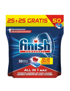 LAVAVAJILLAS FINISH POWER BALL PASTILLA 25+25U