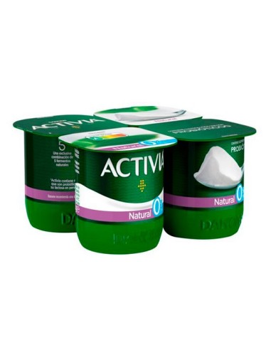 YOGUR NATURAL 0% EDUL. REINA 4X125G