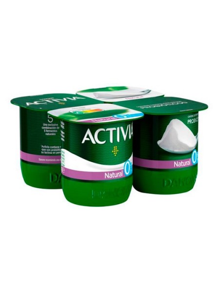 YOGUR NATURAL 0% EDUL. REINA 4X125G