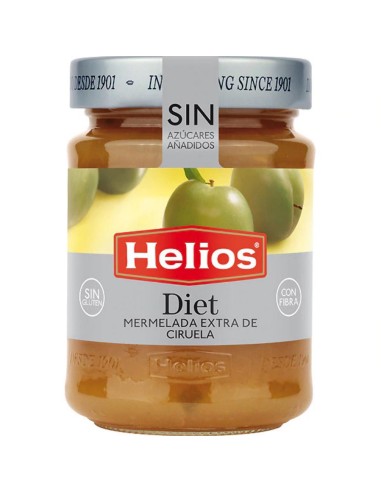 MERMELADA CIRUELA S/AZ. DIET HELIOS 280G