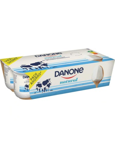 YOGUR NAT. S/AZUC. DANONE 8X125G