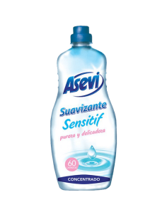 SUAVIZANTE CONC. HIPOALERGENICO SENSITIF ASEVI 60D 1.38L 2
