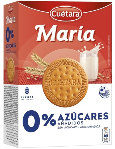 GALLETAS CUETARA MARIA 0% AZUC. 400G