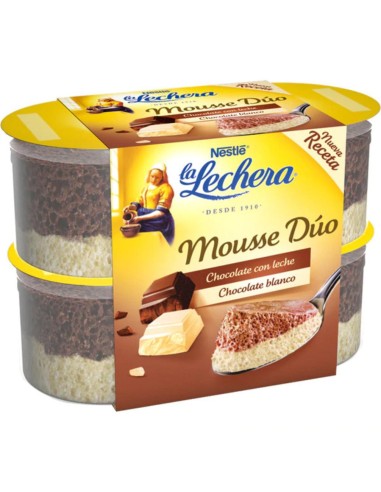 MOUSSE CHOCOLATE LA LECHERA 4UX59G