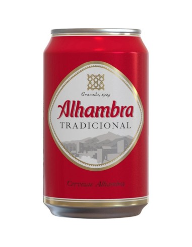 CERVEZA ALHAMBRA LT/33CL