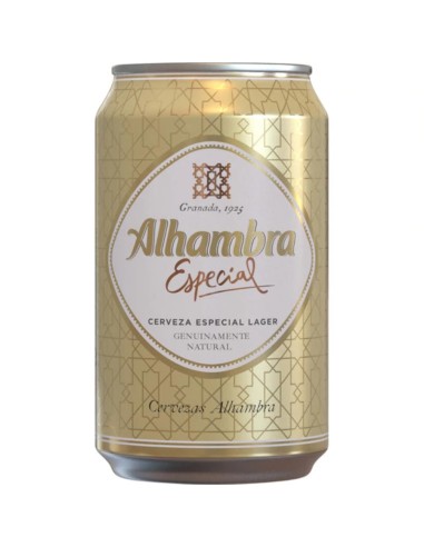 CERVEZA ALHAMBRA ESPECIAL LT/33CL