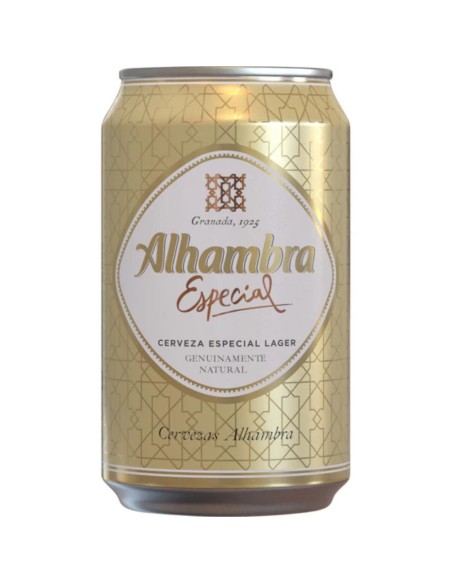 CERVEZA ALHAMBRA ESPECIAL LT/33CL